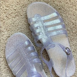 Transparent Jelly Sandals
